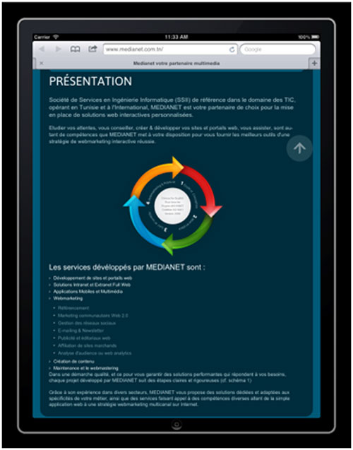 Medianet lance son nouveau site web !!! Entièrement conçu en HTML5 
