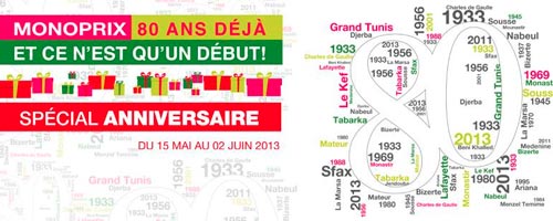 Monprix fête ses 80 ans