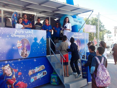 PRINCE, la marque de biscuits lance son Raodshow