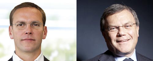 James Murdoch joins Sir Martin Sorrell