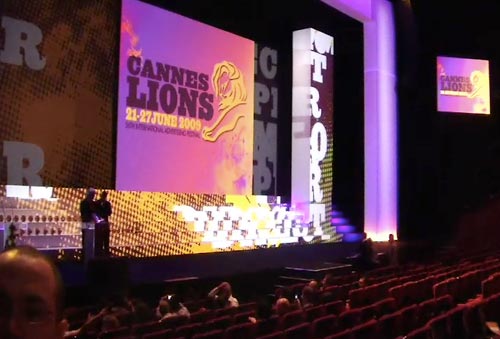L'entrée VIP du Cannes Lions