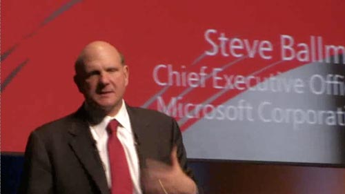 Conference Steve Balmer Ceo Microsoft