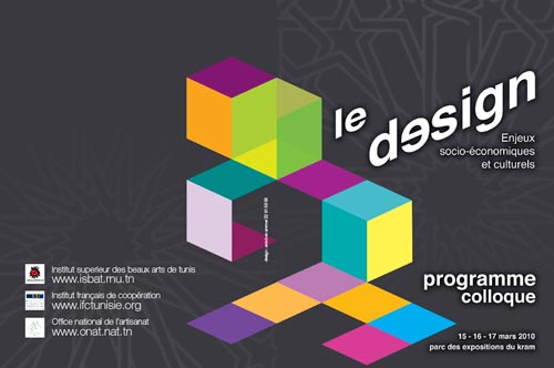 Programme colloque - Le design : Enjeux socio-économiques et culturels