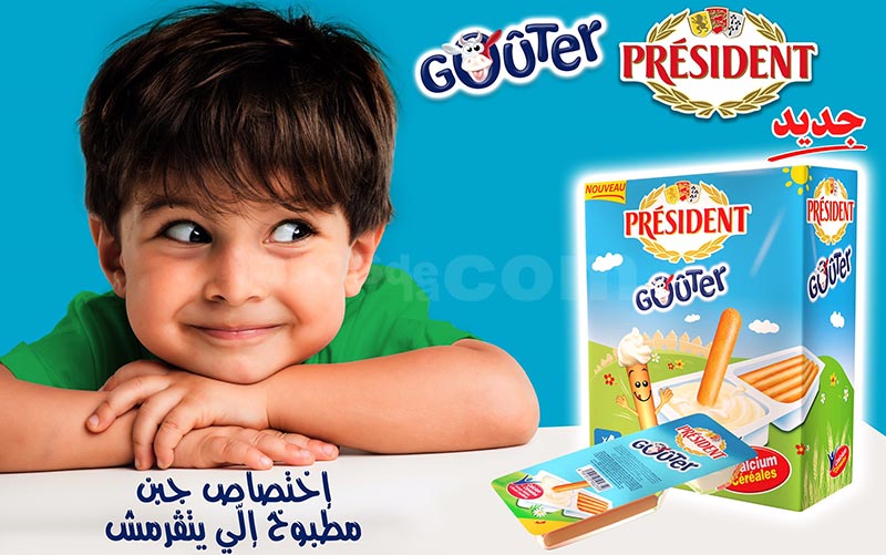 Campagne Goûter PRÉSIDENT - Mars 2017