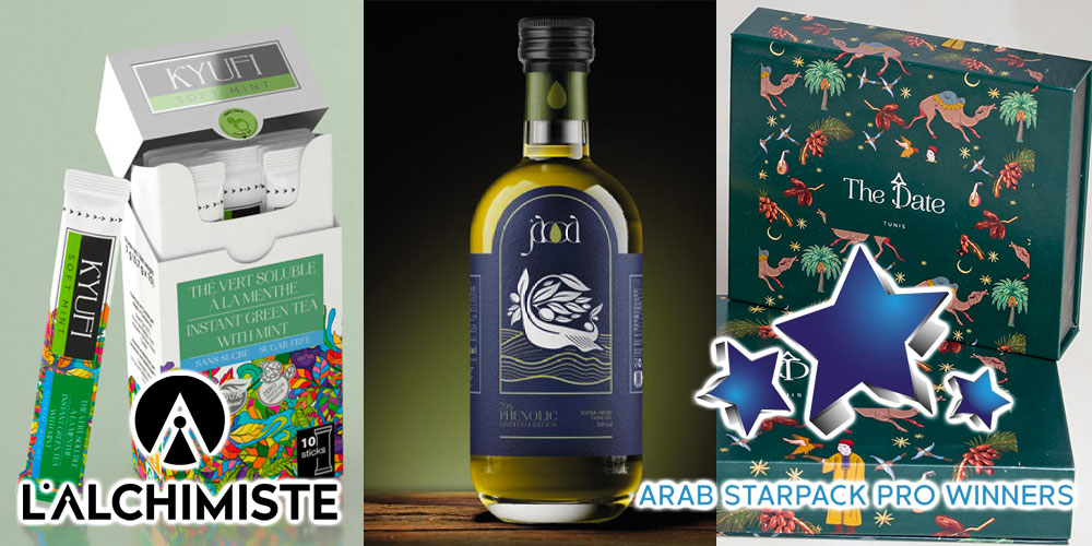 L'agence de Branding L’Alchimiste signe un triplé historique au Arab Starpack Pro