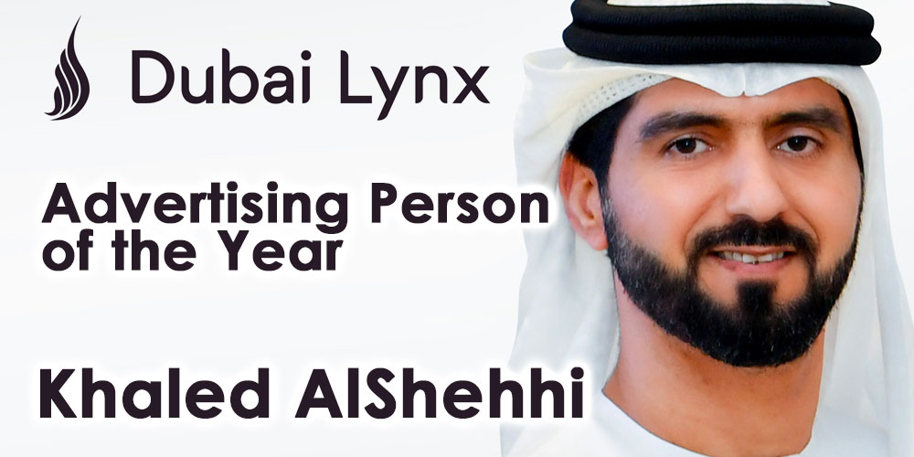 Dubai Lynx annonce Khaled AlShehhi personnalité de l'année