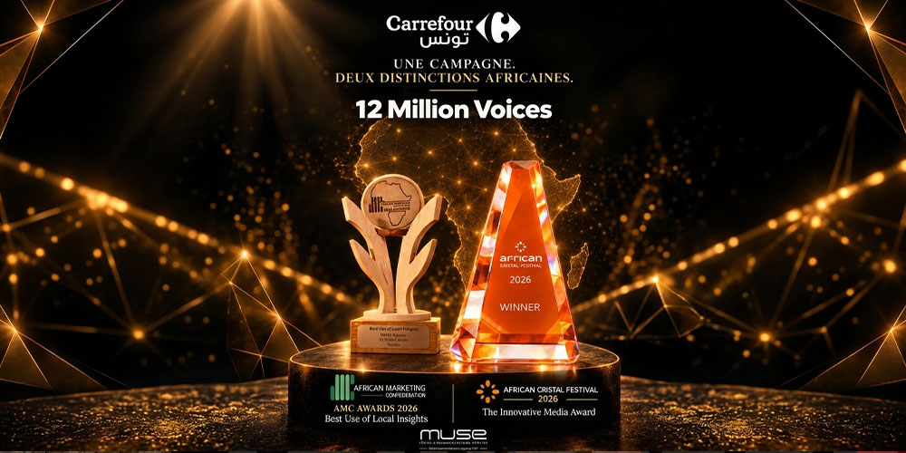 Carrefour Tunisie doublement récompensé en Afrique pour sa campagne « 12 Million Voices »