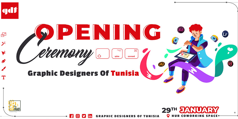 Lancement de la nouvelle communauté Graphic Designers of Tunisia