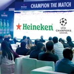  En photos : Heineken se surpasse pour la demi-finale UEFA Champions League 