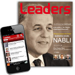Leaders en version papier et iPhone