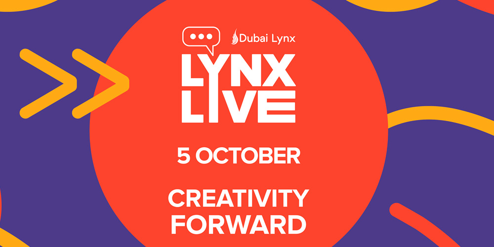 'Dubai Lynx Festival of Creativity' annonce LYNX Live Virtual ce 5 octobre