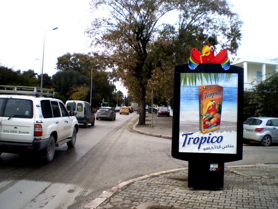 Tropico en affichage