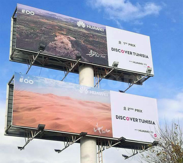Campagne HUAWEI Discover Tunisia - Décembre 2016
