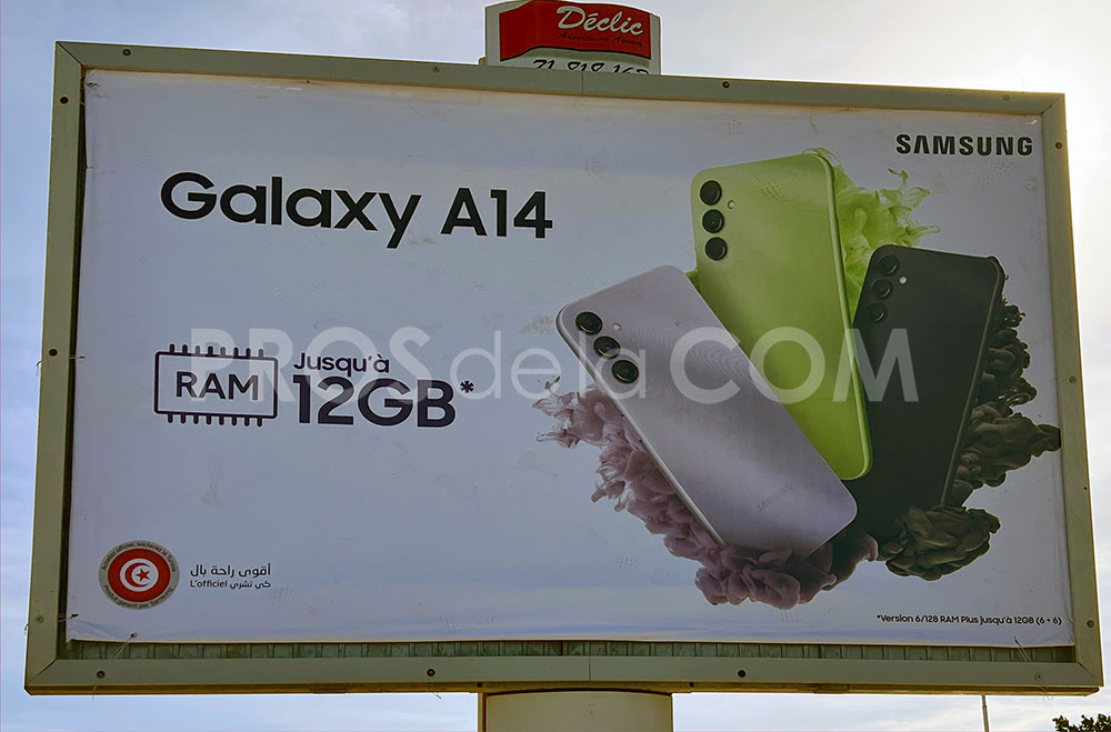 Campagne Galaxy A14 - Mars 2023