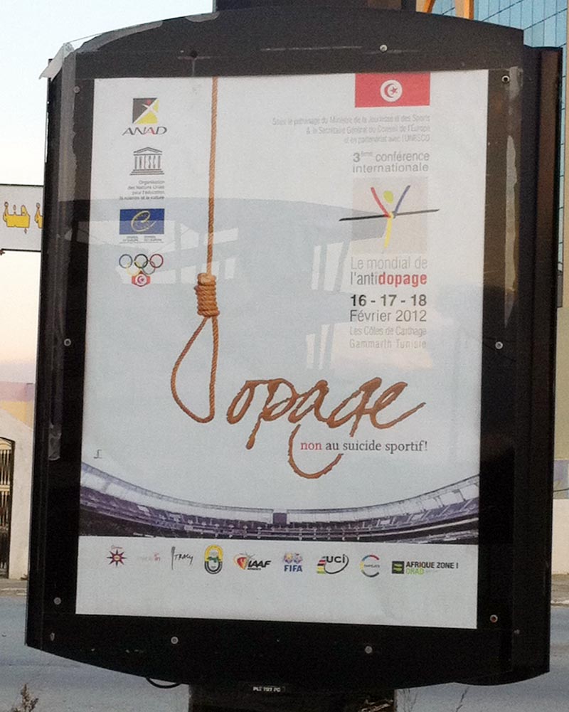Dopage: non au suicide sportif