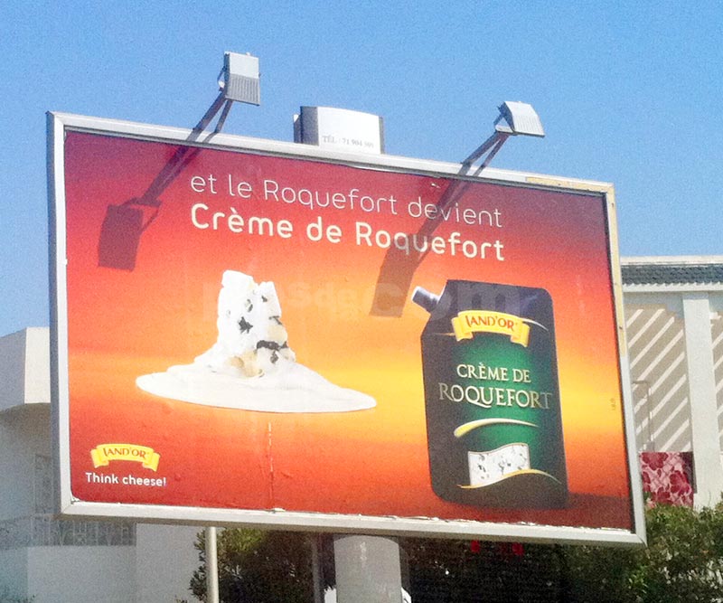 land'or : et le roquefort devient crème de Roquefort