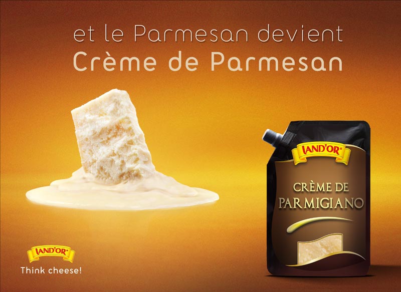 Et le permesan devient crème de permesan