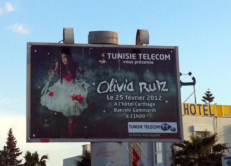 Tunisie Télécom vous présente Olivia Ruiz