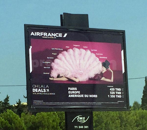Campagne AIRFRANCE - Septembre 2015