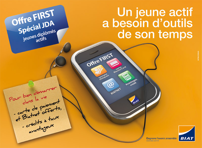 BIAT : offre FIRST spécial JDA