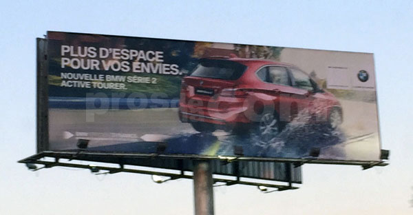 Campagne d'affichage : BMW X2