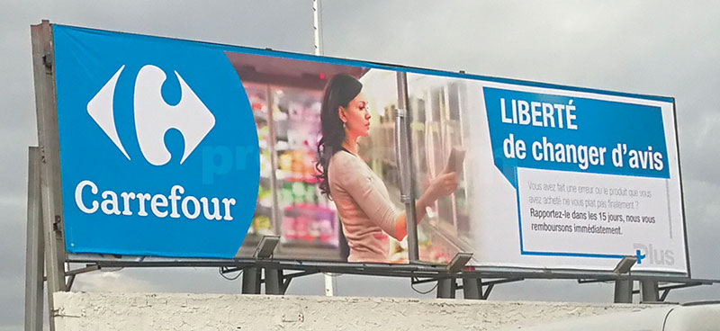 Campagne Carrefour Octobre 2018