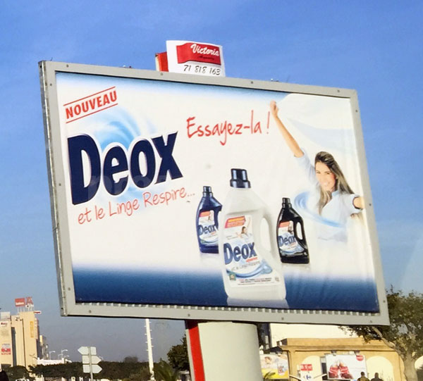 Campagne d'affichage : DEOX