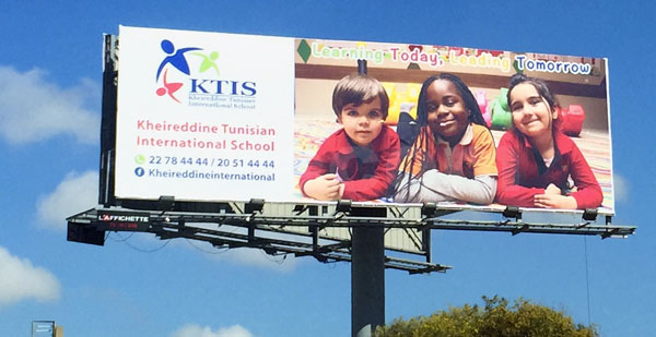 Campagne d'affichage : KTIS