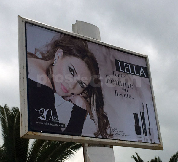 Campagne d'affichage : Lella