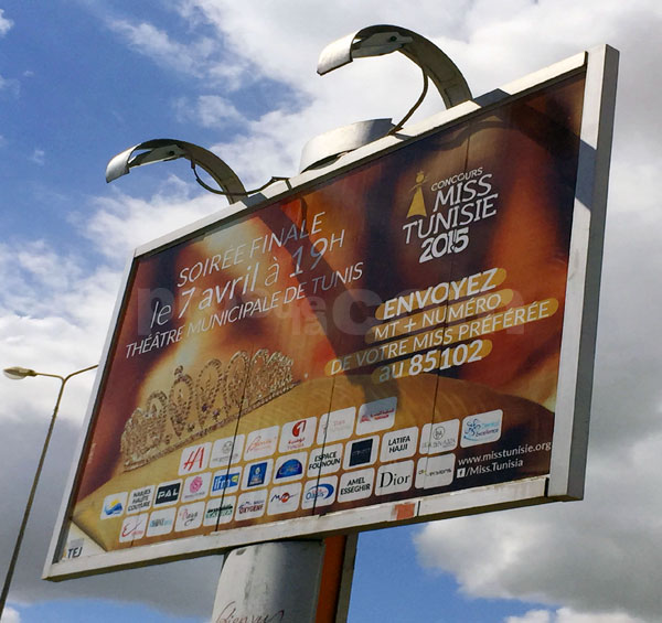 Campagne MISS TUNISIE - Avril 2015