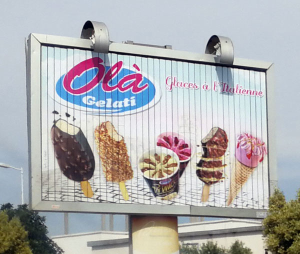 Campagne OLA GELATI - Avril 2017