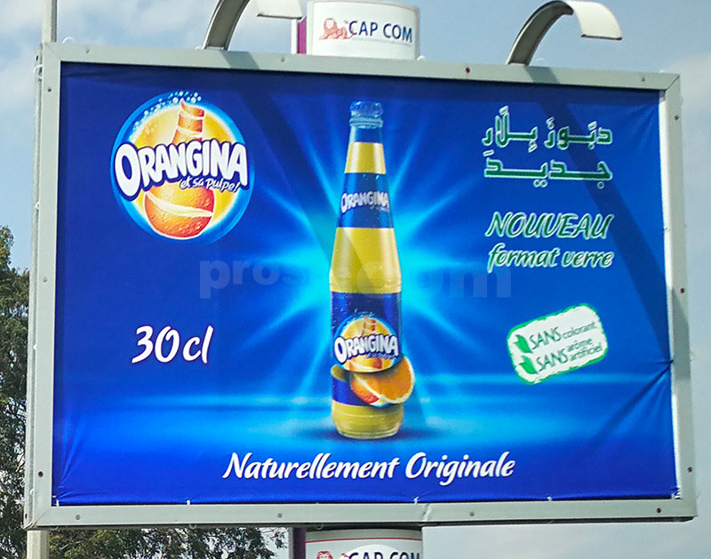 Campagne Orangina - Avril 2019