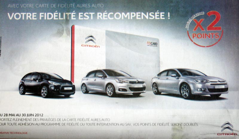 Votre fidélité est récompensée