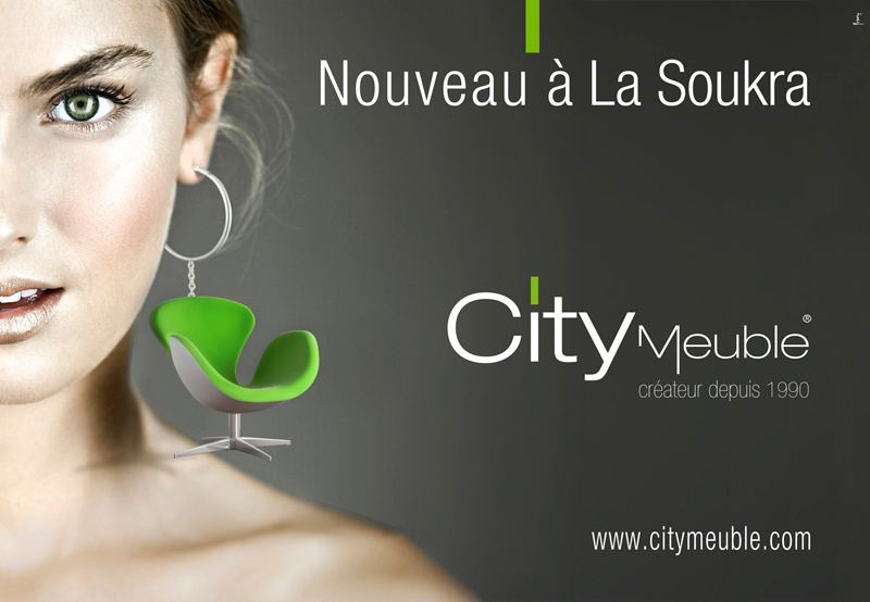 Nouveau à  la Soukra : City meuble