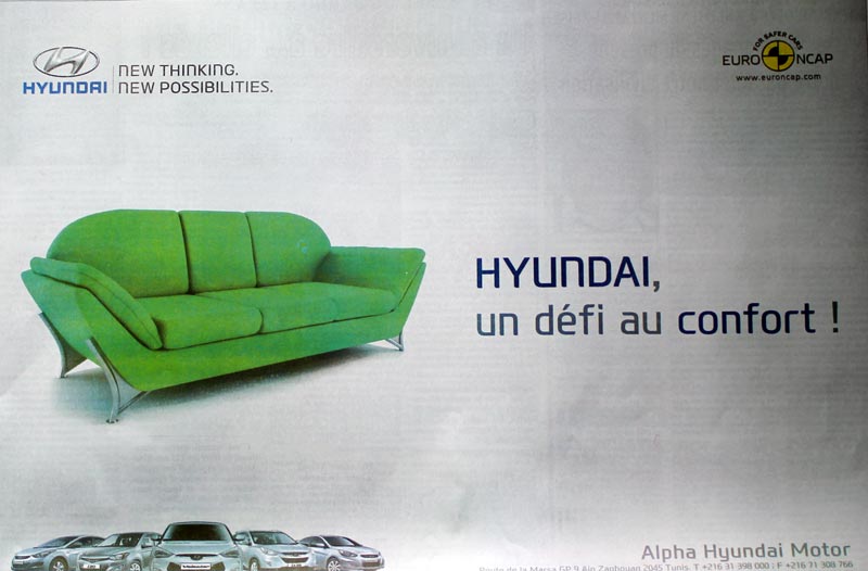 Hyundai : un défi de confort....