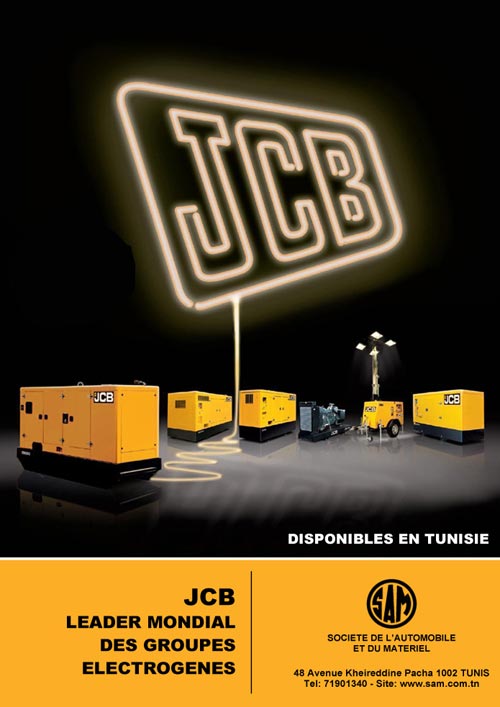 JCB : Leader mondial des groupes électrogènes