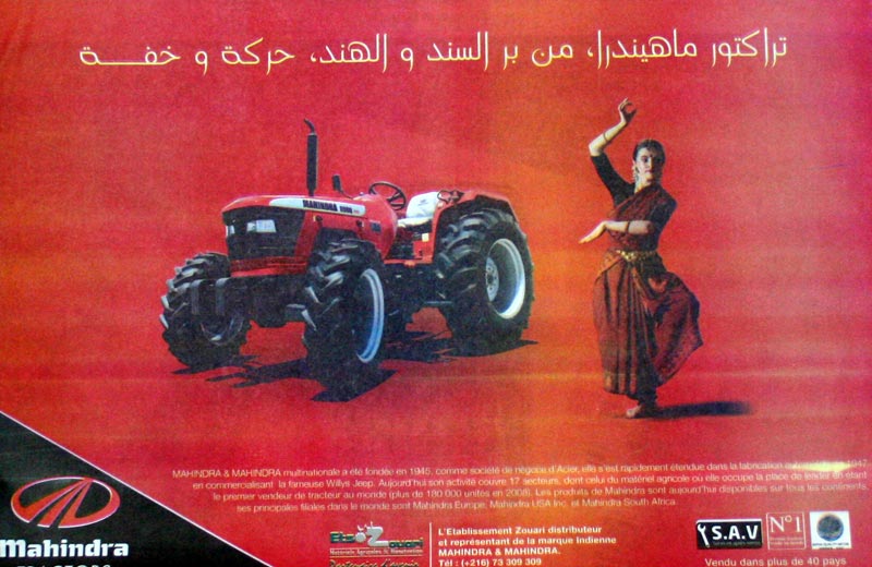 Tracteur Mahindra...