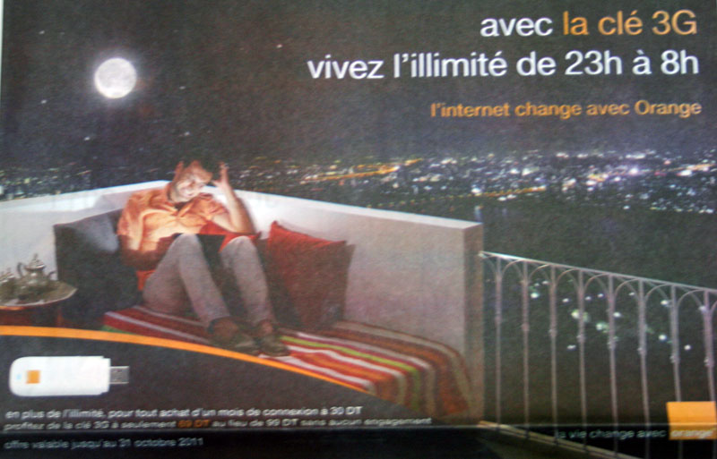 Avec la clé 3G vivez l'illimité...