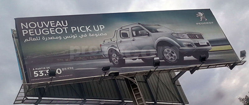 Campagne Peugeot Pickup Octobre 2018