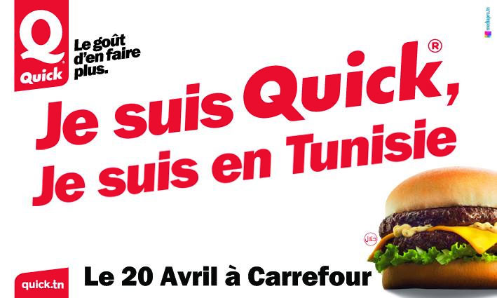 1ère campagne Quick en Tunisie