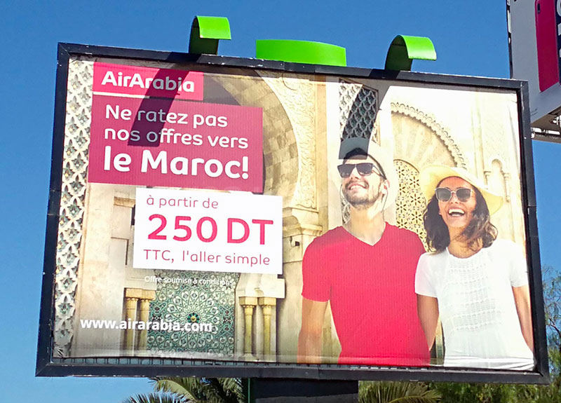 Campagne AirArabia - Mai 2019