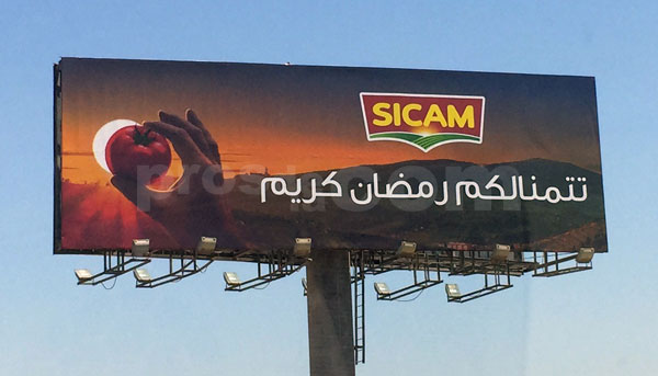 Campagne d'affichage : SICAM
