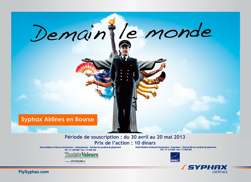 Syphax airlines en Bourse...