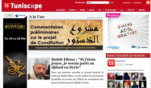 Campagne de communication digitale Topnet