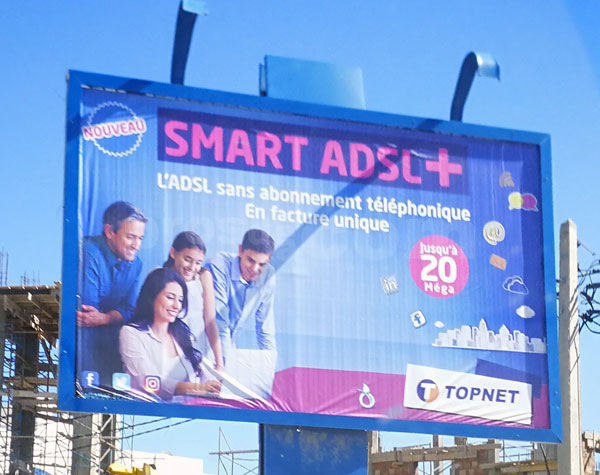 Campagne TOPNET SMART ADSL PLUS - Avril 2017