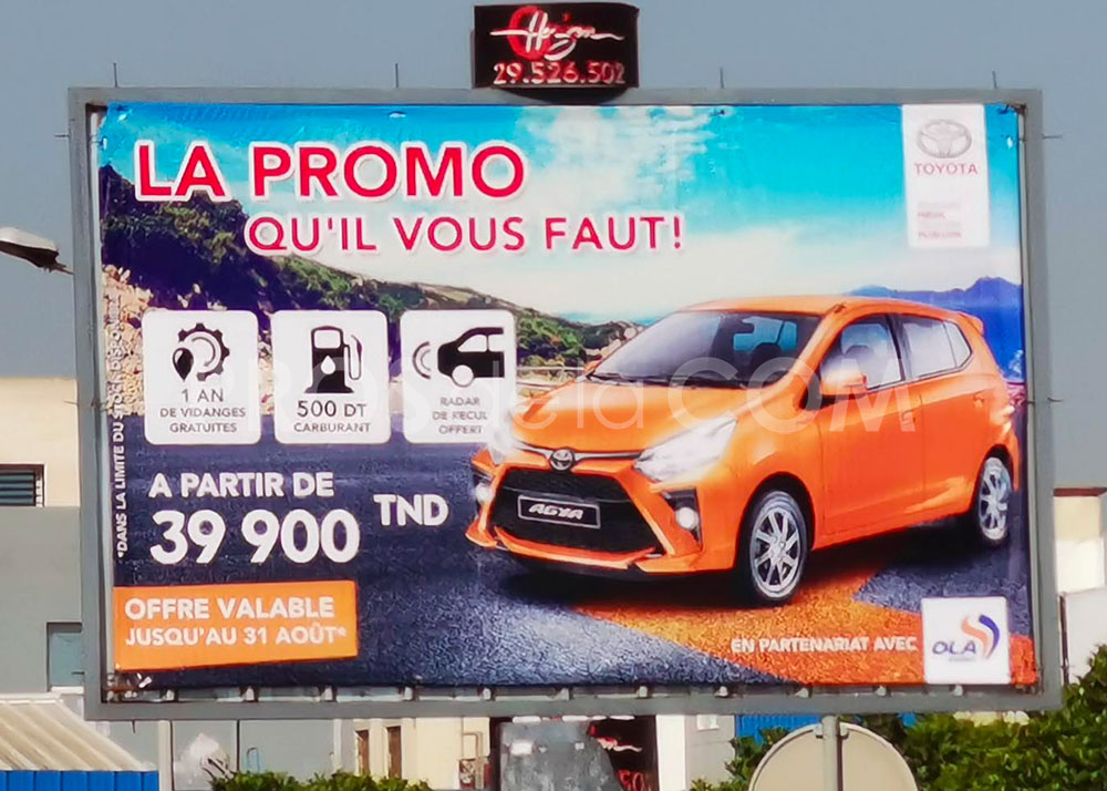 Campagne Toyota - Août 2021