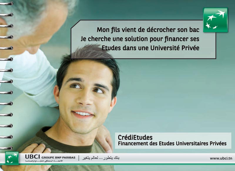UBCI : crédit études