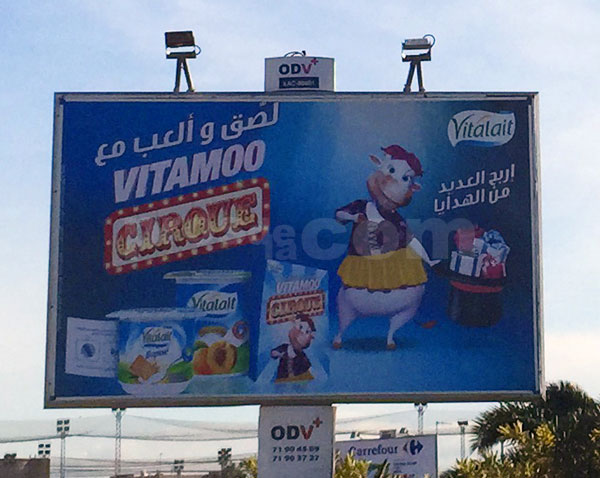 Campagne d'affichage : Vitamoo